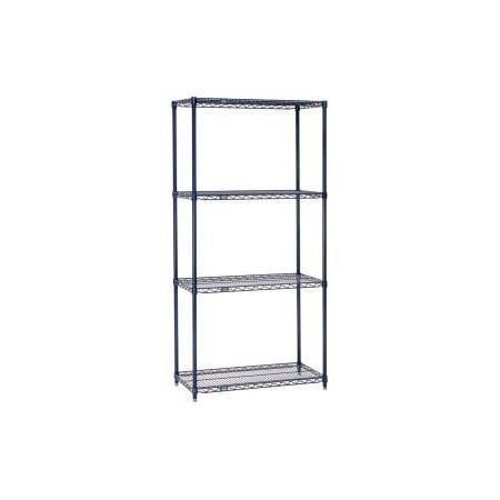 Nexelon    Wire Shelving Starter Unit - 5 Tier - 24W X 24D X 86H